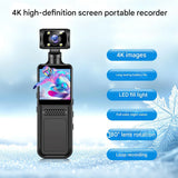 3-Axis Gimbal Stabilizer 1080P Mini Video Recorder with Rotatable Dual Camera