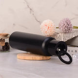 Vacuum Insulated Water Bottle with Phone Holder – Stainless Steel Thermal Flask