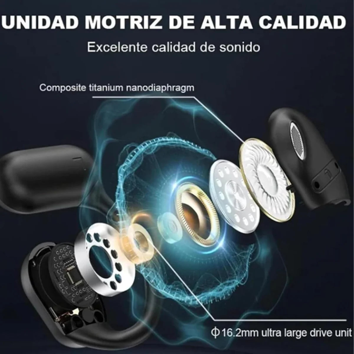 A16 Mini Pro Stereo Earphones – AI Touch Control Wireless Earbuds