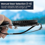 Adjustable Vision Glasses – Classic Round Transparent Lens Eyewear