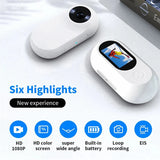 Mini-Motion View™ – Portable Clip-On Mini Camera with USB Charging