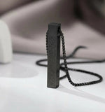 Islamic Ayat ul Kursi Bar Pendant Necklace – Elegant Islamic Jewelry